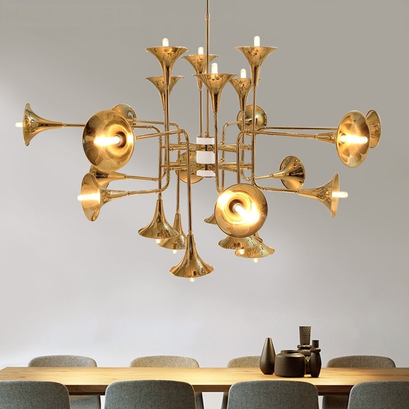Nordic Trumpet Pendant Lamp fo - Interior Design Kitchen And Living Room 리뷰 및 가격