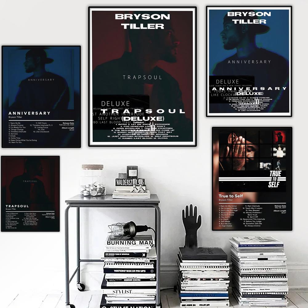 B-Bryson Tiller Rapper Album P - Interior Design Poster 리뷰 및 가격