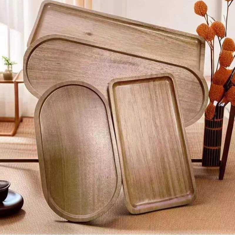 Wabi Sabi Style Acacia Wood De - Travertine Tray Oval 리뷰 및 가격