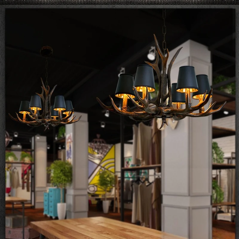 Vintage Antler design LED chan - Interior Design Kitchen And Living Room 리뷰 및 가격