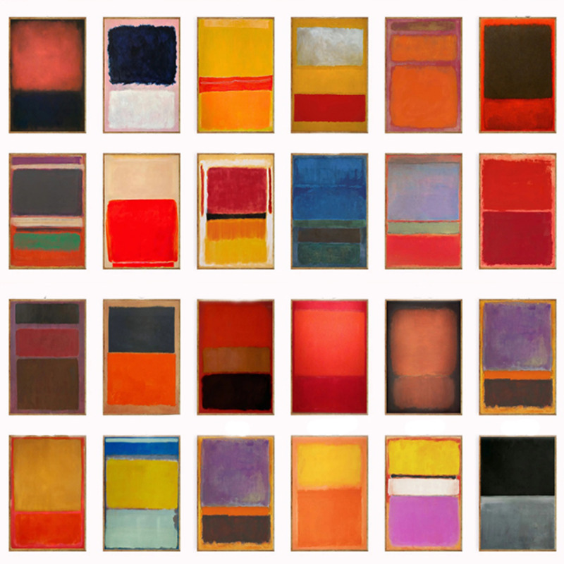Wall Decor, Mark Rothko Poster - Interior Design Poster 리뷰 및 가격
