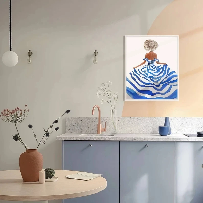 Fashion  Abstract Stripe Woman - Interior Design House 리뷰 및 가격